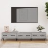 VEEKI Meuble TV, Meuble TV Suspendu, Meuble TV Industriel, Meuble TV Bois, Meuble Chambre, Convient pour Salon ou Chambre, So