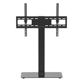 D2 Meuble TV Support TV Pied Télévision de 32 à 75 Pouce pour Ecran Plasma/LCD/LED Orientable et Inclinable Charge 40 kg Max.