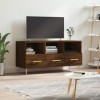 VEEKI Meuble TV, Meuble TV Suspendu, Meuble TV Industriel, Meuble TV Bois, Meuble Chambre, Convient pour Salon ou Chambre, ch