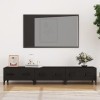 VEEKI Meuble TV, Meuble TV Suspendu, Meuble TV Industriel, Meuble TV Bois, Meuble Chambre, Convient pour Salon ou Chambre, No