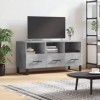 VEEKI Meuble TV, Meuble TV Suspendu, Meuble TV Industriel, Meuble TV Bois, Meuble Chambre, Convient pour Salon ou Chambre, Gr