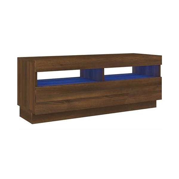 VEEKI Meuble TV, Meuble TV Suspendu, Meuble télé, Meuble TV Industriel, Meuble Chambre, Convient pour Salon ou Chambre, Meubl