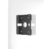 COMPULOCKS - DC/POS Glass Mount Bracket with Security Slot Black