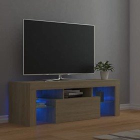 Meuble TV,Meuble TV Bas Table TV Support de Télévision en Bois pour Salon Chambre Salle à Manger,Support pour Téléviseur Jusq