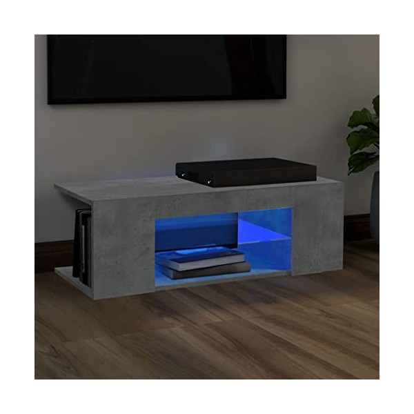 VEEKI Meuble TV, Meuble TV Suspendu, Meuble télé, Meuble TV Industriel, Meuble Chambre, Convient pour Salon ou Chambre, Meubl