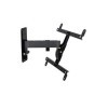 Erard 048240&nbsp;Support pour TV, métal, Noir, 32,5&nbsp;x 9.7&nbsp;x 29&nbsp;cm