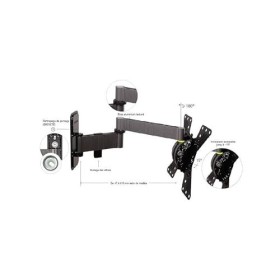 ERARD Support TV Mural Inclinable pour téléviseur 15" à 37" Poids Max 15kg 2 pivots