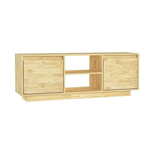 VEEKI Meuble TV, Meuble TV Suspendu, Meuble TV Industriel, Meuble TV Bois, Meuble Chambre, Convient pour Salon ou Chambre, 11