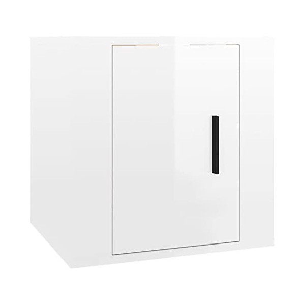 VEEKI Meuble TV, Meuble TV Suspendu, Meuble, Meuble TV avec Rangement，Meuble Industriel, Convient pour Salon ou Chambre, Mura