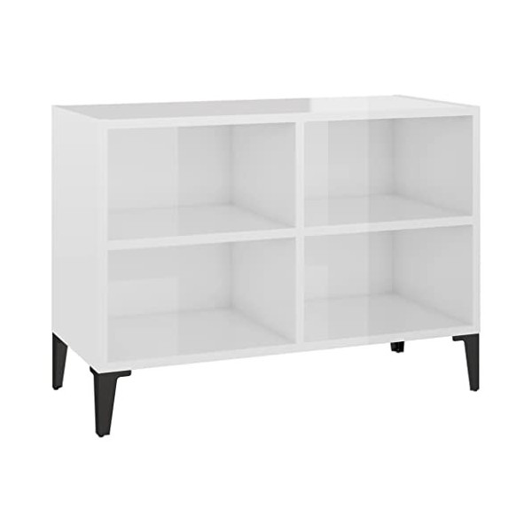 Meuble TV,Étagère TV Flottante, Support de Télévision Flottant Fixé au Mur Centre de Console Multimédia de Divertissement Gra