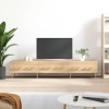 VEEKI Meuble TV, Meuble TV Suspendu, Meuble TV Industriel, Meuble TV Bois, Meuble Chambre, Convient pour Salon ou Chambre, ch