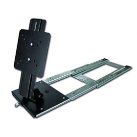 ANTARION Support TV Horizontal Camping Car 360° Système Coulissant