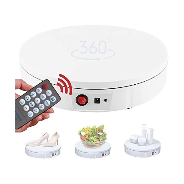 Présentoir De Photographie De Plateau Tournant électrique, Plateau Tournant électrique à 360 Degrés, Pour Laffichage De Bijo