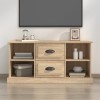 VEEKI Meuble TV, Meuble TV Suspendu, Meuble TV Industriel, Meuble TV Bois, Meuble Chambre, Convient pour Salon ou Chambre, ch