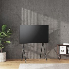 Alterzone Steel Support de Sol TV pour téléviseurs 49"-70", Noir