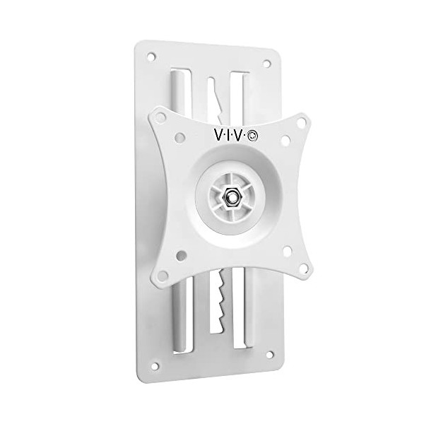 VIVO MOUNT-VW01AW Support Mural articulé réglable en Hauteur pour Poste de Travail Debout Compatible avec 1 écran VESA Max 10