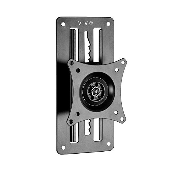 VIVO MOUNT-VW01AW Support Mural articulé réglable en Hauteur pour Poste de Travail Debout Compatible avec 1 écran VESA Max 10