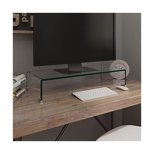 WREWING Meuble TV,Bas Table TV Support de Télévision en Bois pour Salon Chambre Salle à Manger,Support pour Téléviseur Jusqu’