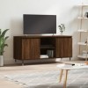 VEEKI Meuble TV, Meuble TV Suspendu, Meuble TV Industriel, Meuble TV Bois, Meuble Chambre, Convient pour Salon ou Chambre, ch