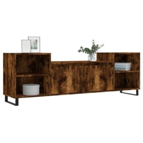 Générique Meuble TV Chêne fumé 160x35x55 cm Bois dingénierie,30.95 KG,831353, Meubles, Meubles TV