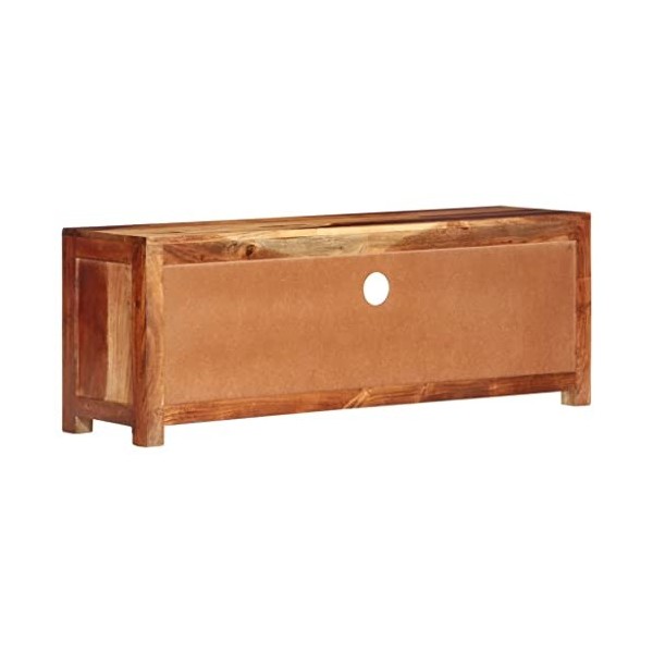 Générique Meuble TV 110x30x40 cm Bois dacacia Massif,19.5 KG,339508, Meubles, Meubles TV