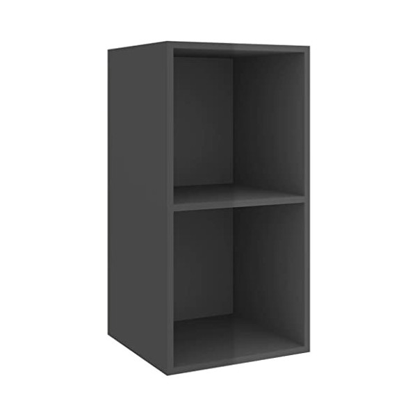 VEEKI Meuble TV, Meuble TV Suspendu, Meuble TV Blanc, Meuble TV Industriel, Meubles de Salon, Salon, Chambre, Cadre en Acier,