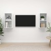 VEEKI Meuble TV, Meuble TV Suspendu, Meuble, Meuble TV avec Rangement，Meuble Industriel, Convient pour Salon ou Chambre, Meub