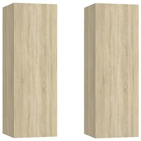 VEEKI Meuble TV, Meuble TV Suspendu, Meuble, Meuble TV avec Rangement，Meuble Industriel, Convient pour Salon ou Chambre, Meub