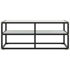 VEEKI Meuble TV, Meuble TV Suspendu, Meuble, Meuble TV avec Rangement，Meuble Industriel, Convient pour Salon ou Chambre, Noir