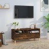 VEEKI Meuble TV, Meuble TV Suspendu, Meuble TV Industriel, Meuble TV Bois, Meuble Chambre, Convient pour Salon ou Chambre, ch