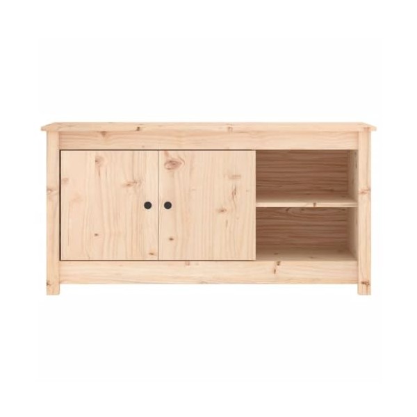 Générique Meuble TV 103x36,5x52 cm Bois de pin Massif,12.95 KG,814589, Meubles, Meubles TV