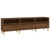 Meuble TV chêne Marron 150x30x44,5 cm Bois dingénierie - Banc TV, Meuble TV Suspendu, Convient pour Salon ou Chambre