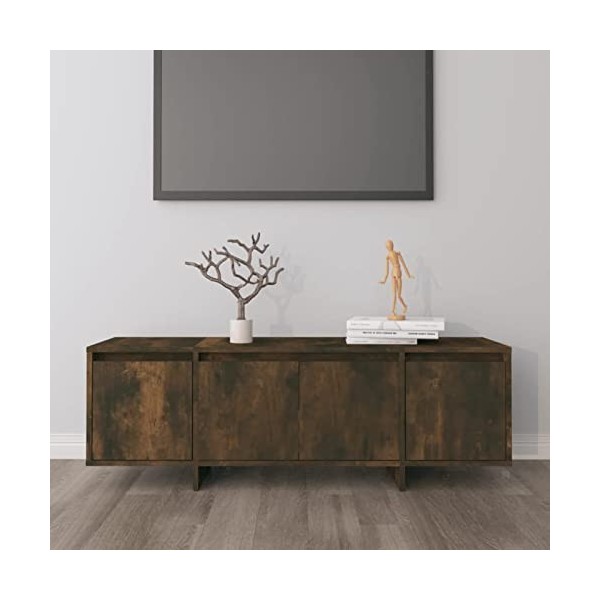 Goliraya Meuble TV Aggloméré Solide et Durable Design Elégant