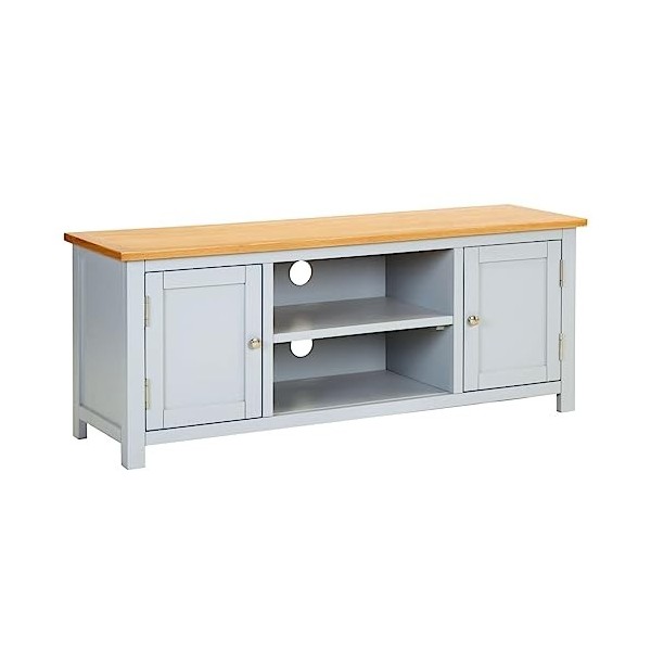 Meuble TV,Étagère TV Flottante, Support de Télévision Flottant Fixé au Mur Centre de Console Multimédia de Divertissement Gra