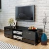 Générique Meuble TV Noir Brillant 120 x 40,3 x 34,7 cm,22 KG,243042, Meubles, Meubles TV