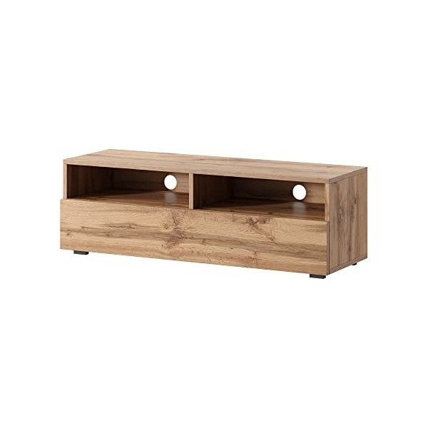 Selsey - REDNAW - Meuble TV - 100 cm - chêne wotan - scandinave – Moderne