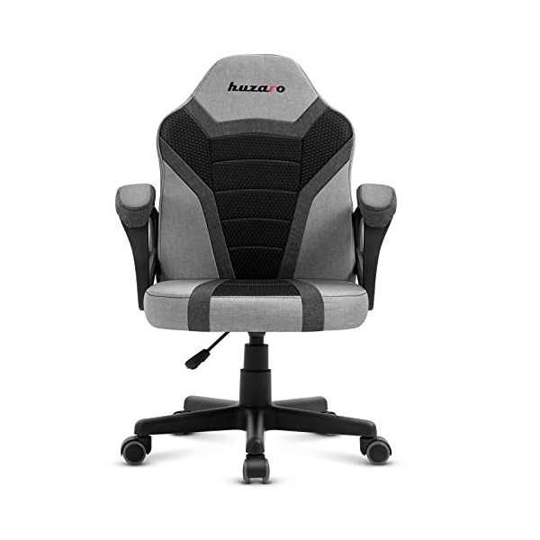 Huzaro Ranger 1.0 Gris Mesh Chaise de Jeu pour Enfants, Maille Grise, Petit