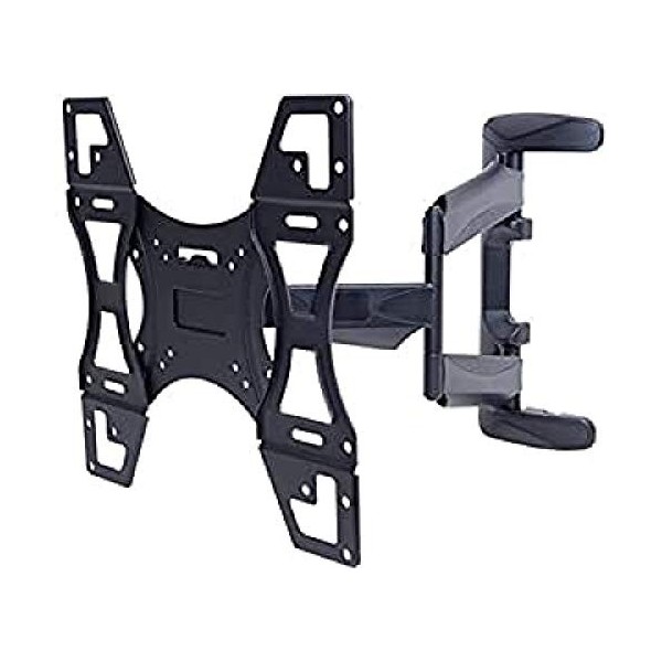 MULTIBRACK Support Mural orientable ETS Noir pr Moniteur 81,3cm 32" 127 cm 50",Capacité 30 kg, VESA 100x100 400x400 Inclinais