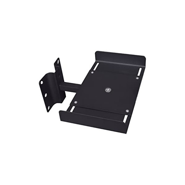 BNNP Étagère centrale de divertissement - Support pour haut-parleur - Support mural pour équipement multimédia rotatif - Cadr