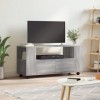 ARKEM Meuble TV Sonoma Gris 102x34,5x43 cm Bois dingénierie,Table Television Salon,Meuble Télé Haut,Meuble TV Haut
