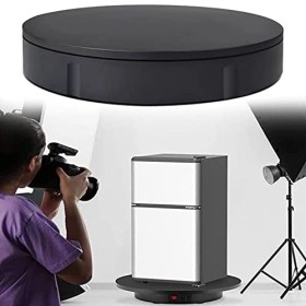 Présentoir Rotatif électrique, Plateau tournant avec télécommande pour Affichage de Produits de Photographie, Plateau tournan