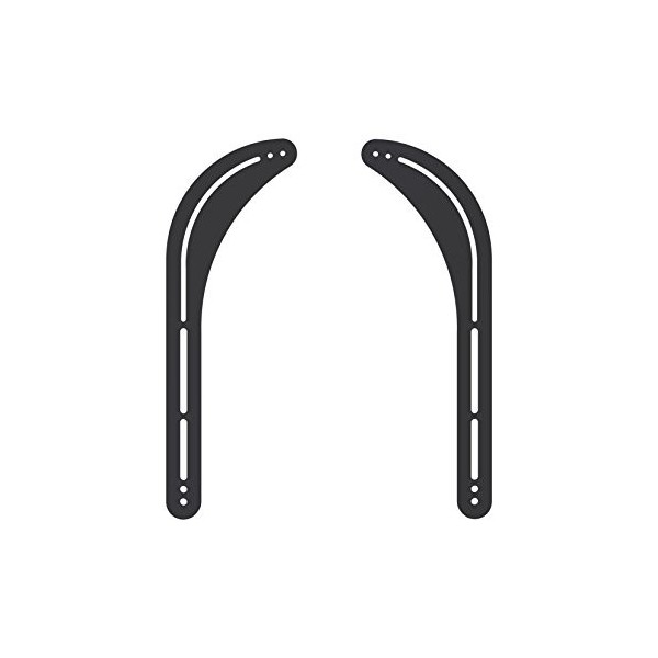 PureMounts PM-Sound-Style B Barre de son unviseralh vieillissement pour montage sur la TV ou support mural, charge : max. 15&nbsp;