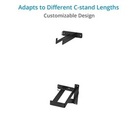 PROAIM SnapRig Support mural/porte pour C – Supports I avec base et crochet supérieur, I Gear Mount fabriqué en acier doux de