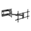 Equip 650327 Tilt/Swivel TV Wall Mount, TV Mount, 2.03 m, 43 to 80 inches, 4 Joints Tilt, Black