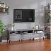 Meuble TV Sonoma Gris 150x30x44,5 cm Bois dingénierie - Meuble télé, Meuble TV Industriel, Meuble Chambre, Convient pour Sal