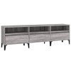 Meuble TV Sonoma Gris 150x30x44,5 cm Bois dingénierie - Meuble télé, Meuble TV Industriel, Meuble Chambre, Convient pour Sal