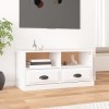 VEEKI Meuble TV, Meuble TV Suspendu, Meuble TV Industriel, Meuble TV Bois, Meuble Chambre, Convient pour Salon ou Chambre, Bl