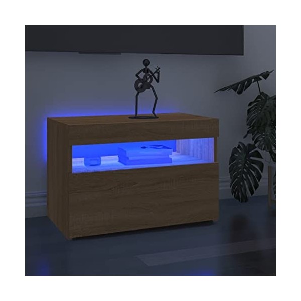 VEEKI Meuble TV, Meuble TV Suspendu, Meuble télé, Meuble TV Industriel, Meuble Chambre, Convient pour Salon ou Chambre, Meubl