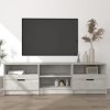 VEEKI Meuble TV, Meuble TV Suspendu, Meuble TV Industriel, Meuble TV Bois, Meuble Chambre, Convient pour Salon ou Chambre, Gr
