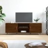 Générique Meuble TV chêne Marron 150x30x50 cm Bois dingénierie,25 KG,829075, Meubles, Meubles TV